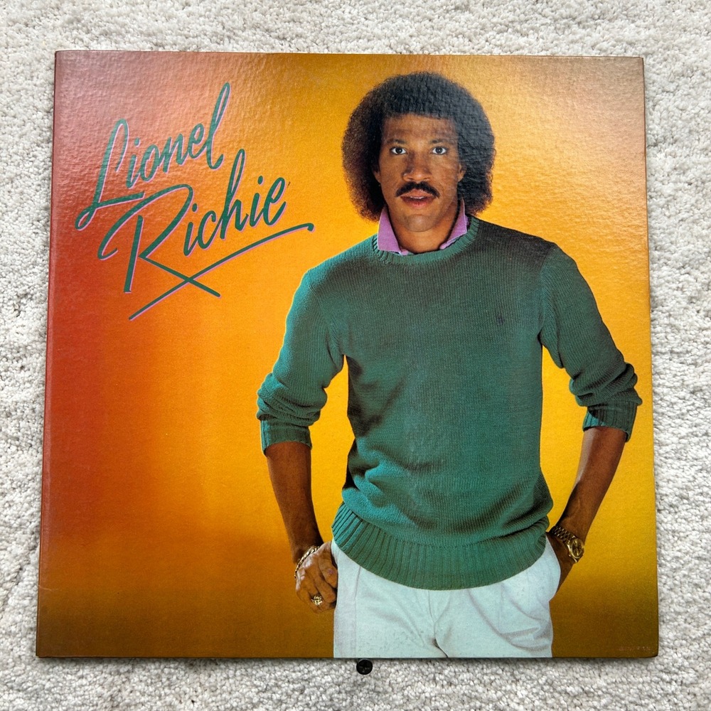Lionel Richie Self Titled Vinyl LP 12" Black 1982 Motown 80s Soul R&B Pop Retro